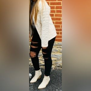 Black American Eagle Skinny Jeans